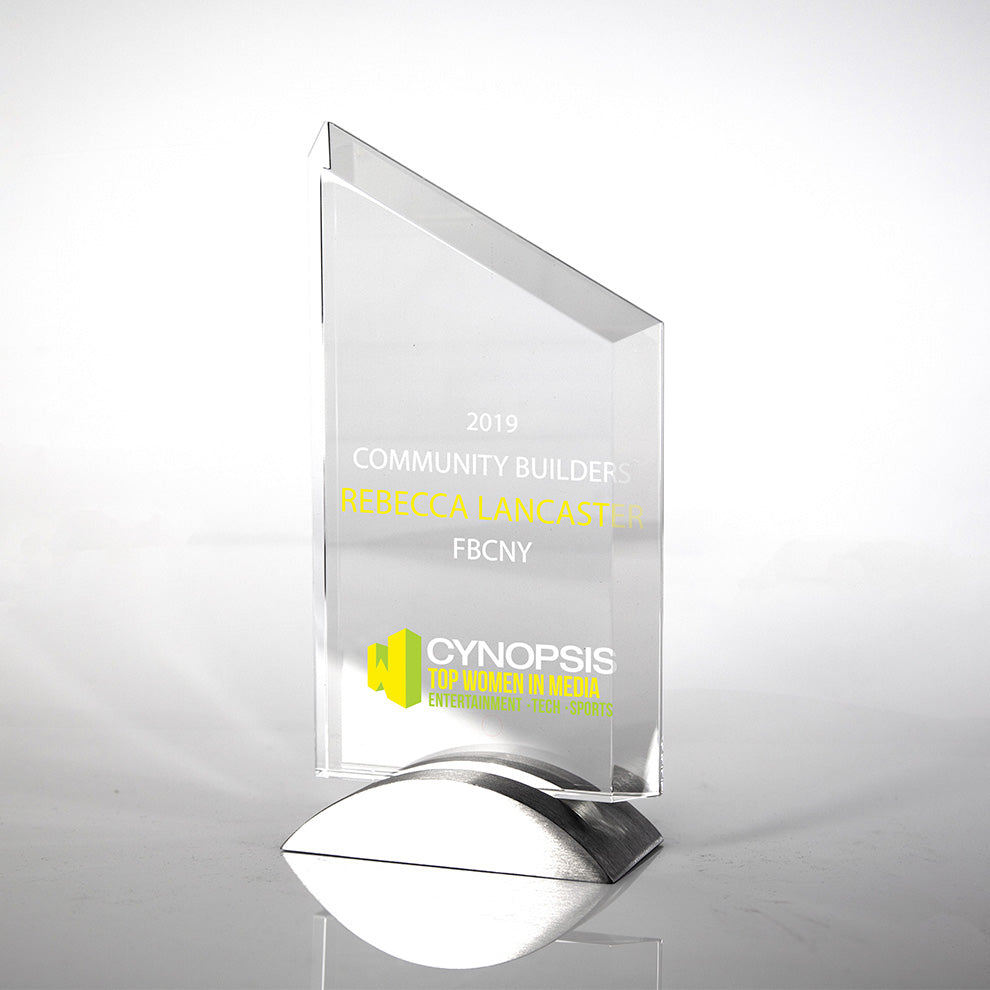 Ridge Crystal Plaque